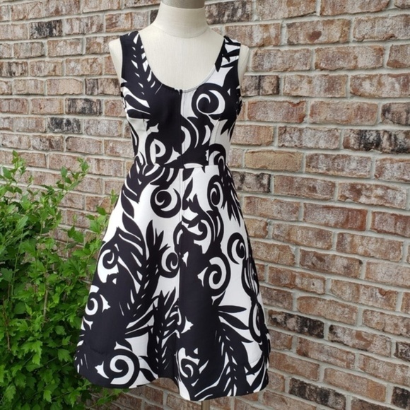 NWT Plenty By Tracy Reese Mona Fit n Flare Dress 4 - Picture 1 of 6